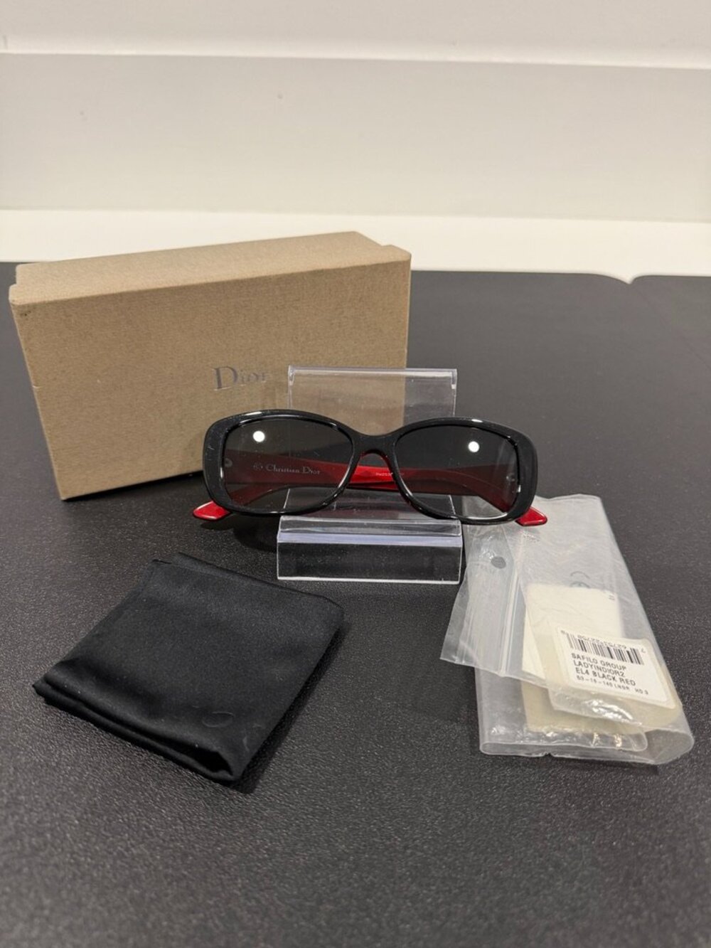 Dior Sunglasses Red/Black (JB1510)